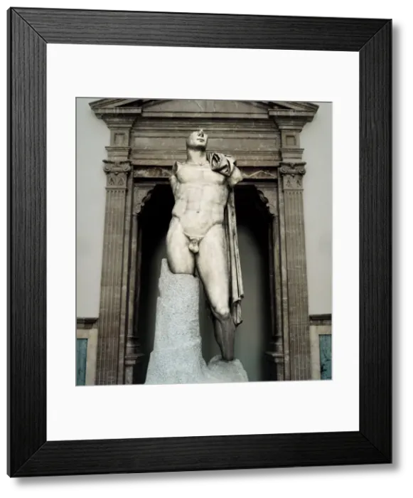 Framed Print : Trajan. Full-length figure, eventhough it has no arms and part of the head Framed Print : Trajan. Full-length figure, eventhough it has no arms and part of the head