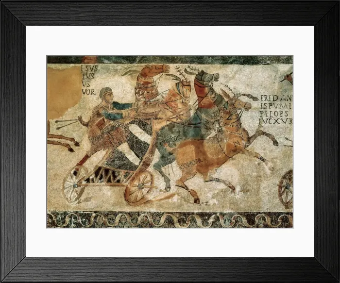 Framed Print : Circus mosaic Framed Print : Circus mosaic