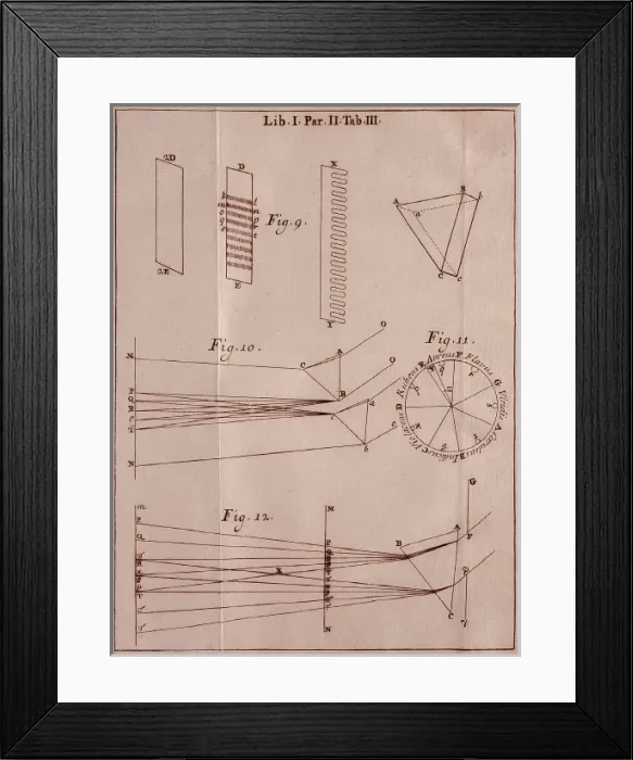 Framed Print : Newton, Sir Isaac (1642-1727) Framed Print : Newton, Sir Isaac (1642-1727)