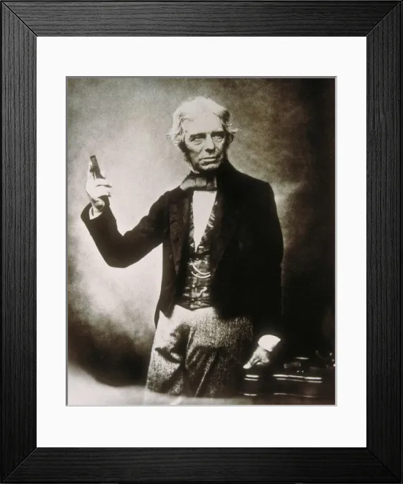 Framed Print : FARADAY, Michael (1791-1867) Framed Print : FARADAY, Michael (1791-1867)