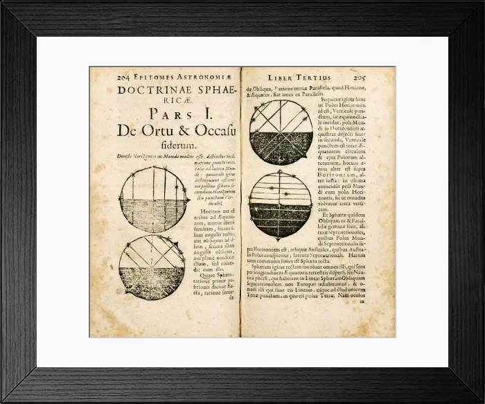 Framed Print : Kepler, Johannes (1571-1630)