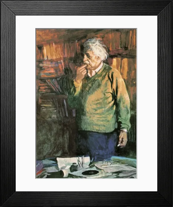 Framed Print : EINSTEIN, ALBERT (1879-1955). GERMAN Framed Print : EINSTEIN, ALBERT (1879-1955). GERMAN