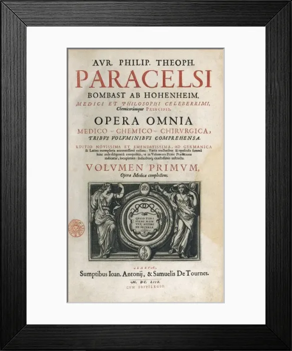 Framed Print : PARACELSUS, Philippus Aureolus (1493-1541) Framed Print : PARACELSUS, Philippus Aureolus (1493-1541)