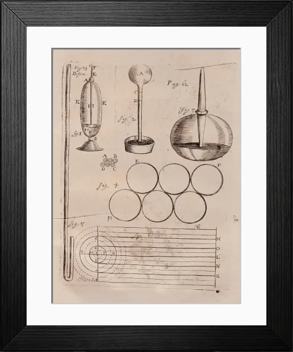 Framed Print : BOYLE, Robert (1627-1691)
