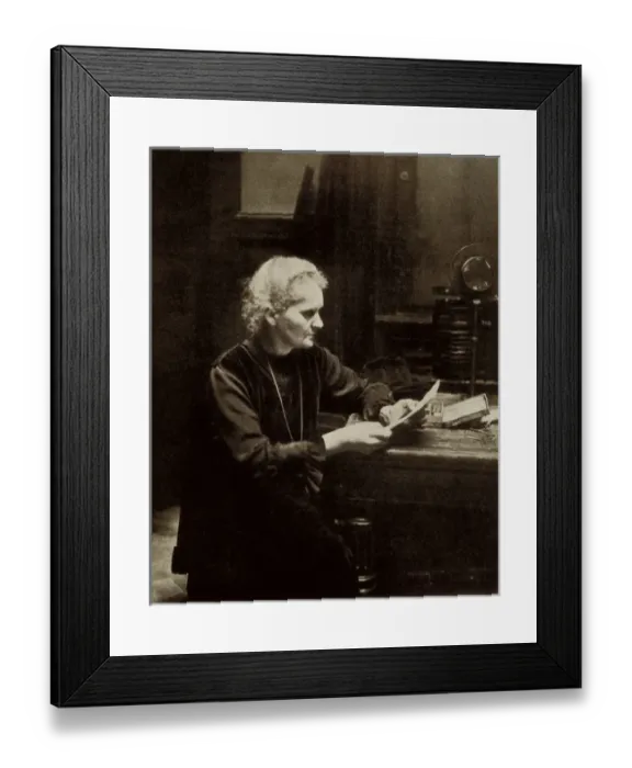 Framed Print : CURIE, Marie (1867-1934) Framed Print : CURIE, Marie (1867-1934)