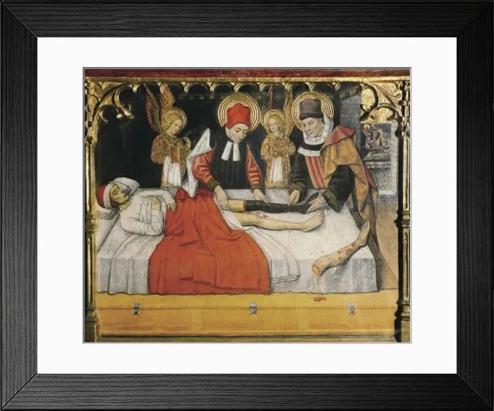Framed Print : HUGUET, Jaume (1415-1492) Framed Print : HUGUET, Jaume (1415-1492)