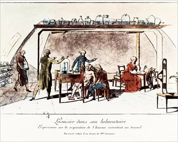 LAVOISIER, Marie Anne Pierrette (1758-1836); Lavoisier, Anto