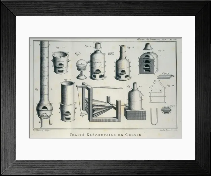 Framed Print : Lavoisier, Antoine-Laurent (1743-1794) Framed Print : Lavoisier, Antoine-Laurent (1743-1794)