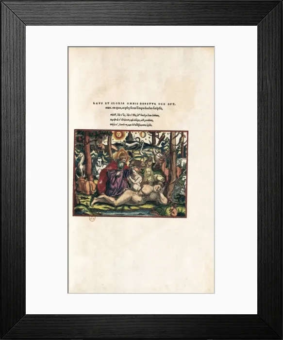 Framed Print : GESSNER, Conrad (1516-1565) Framed Print : GESSNER, Conrad (1516-1565)