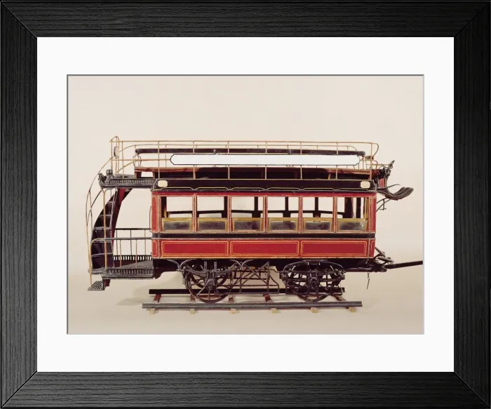 Framed Print : Tramway (1880) Framed Print : Tramway (1880)