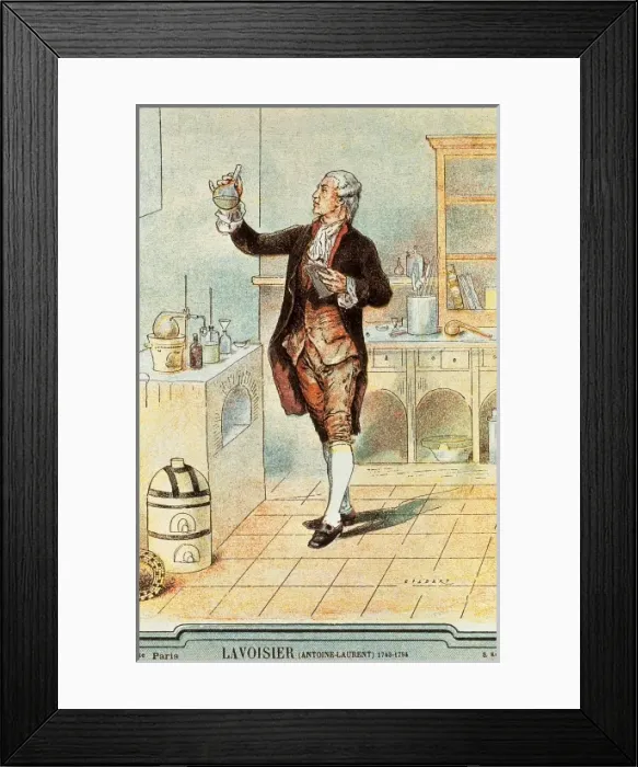 Framed Print : Lavoisier, Antoine-Laurent (1743-1794) Framed Print : Lavoisier, Antoine-Laurent (1743-1794)