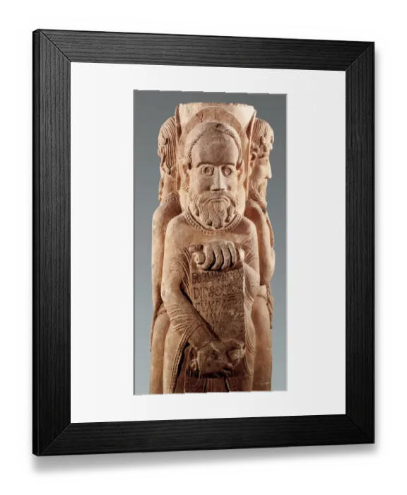 Framed Print : Column of San Paio de Antealtares Framed Print : Column of San Paio de Antealtares