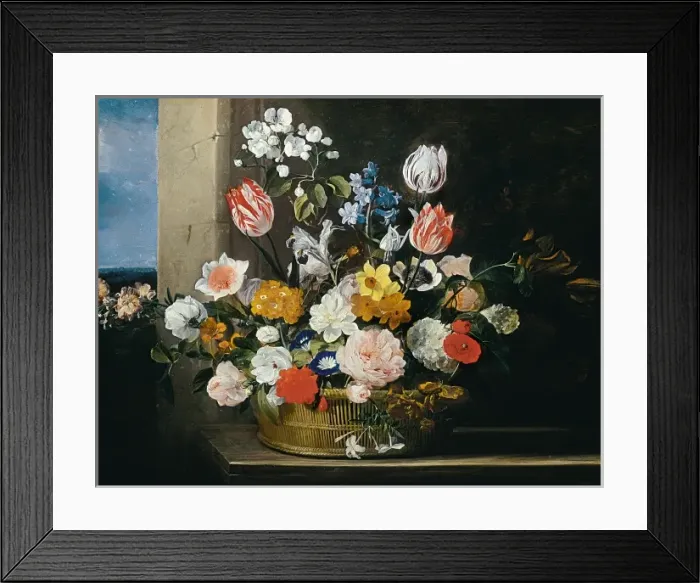 Framed Print : HECKE, Jan van den (1620-1684) Framed Print : HECKE, Jan van den (1620-1684)