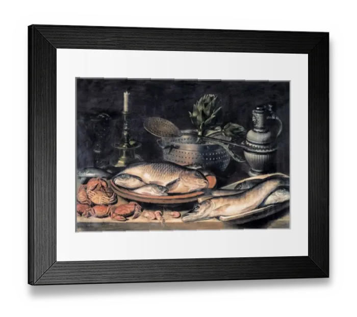 Framed Print : PEETERS, Clara (1589-1676) Framed Print : PEETERS, Clara (1589-1676)