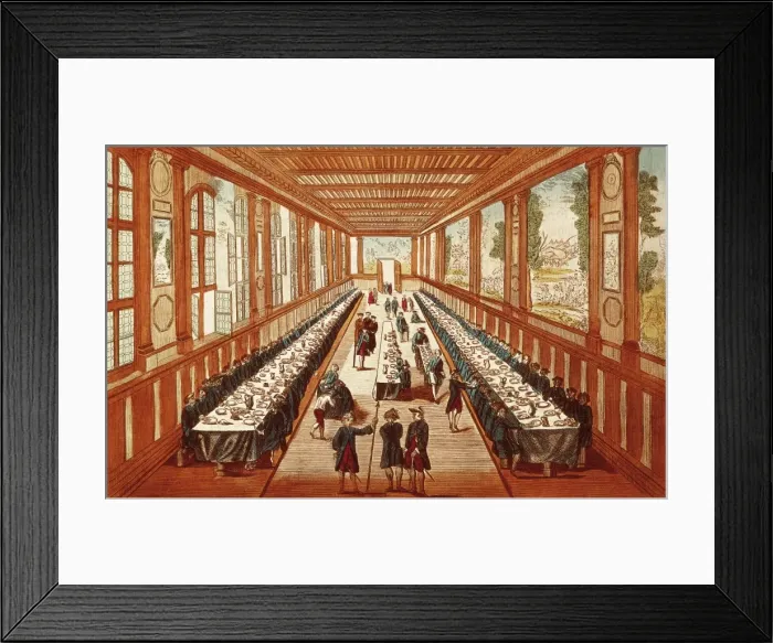 Framed Print : Refectorio del Hotel Real de Los Inv lidos de Parѳ(s Framed Print : Refectorio del Hotel Real de Los Inv lidos de Parѳ(s