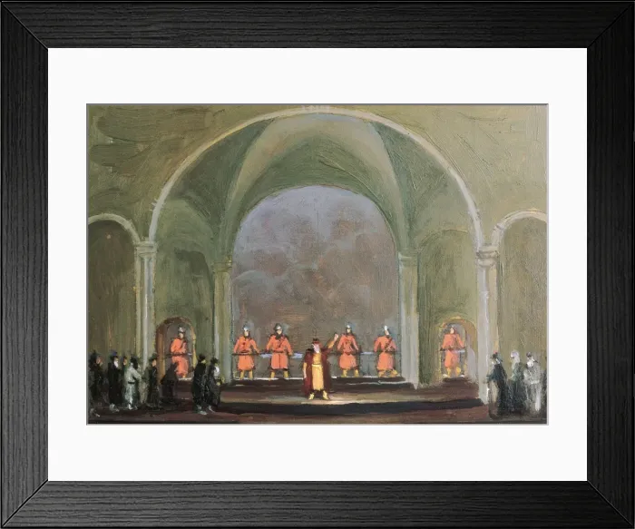 Framed Print : Godunov, Boris Fyodorovich (1551-1605); PUSHKIN, Aleksandr S Framed Print : Godunov, Boris Fyodorovich (1551-1605); PUSHKIN, Aleksandr S