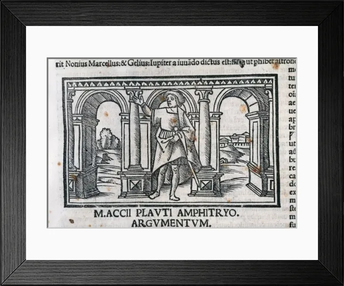 Framed Print : Plautus (254-184 BC) Framed Print : Plautus (254-184 BC)