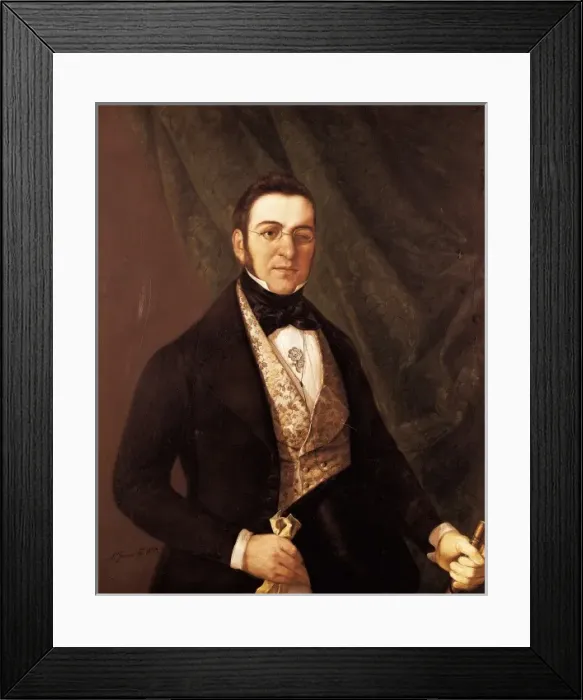 Framed Print : GOMEZ Y CROS, Antonio (end 18th century-1863) Framed Print : GOMEZ Y CROS, Antonio (end 18th century-1863)