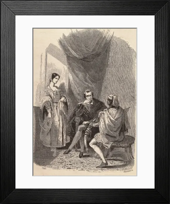 Framed Print : SHAKESPEARE, William (1564-1616) Framed Print : SHAKESPEARE, William (1564-1616)