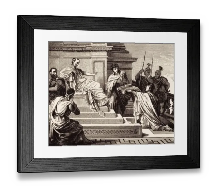 Framed Print : Antony, Mark or Marcus Antonius (82-30 BC); SHAKESPEARE, Wil Framed Print : Antony, Mark or Marcus Antonius (82-30 BC); SHAKESPEARE, Wil