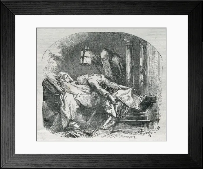 Framed Print : GILBERT, John (1818-1897); SHAKESPEARE, William (1564-1616) Framed Print : GILBERT, John (1818-1897); SHAKESPEARE, William (1564-1616)