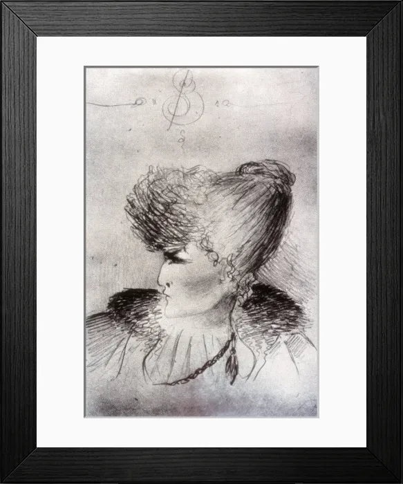 Framed Print : Sarah Bernhardt Framed Print : Sarah Bernhardt