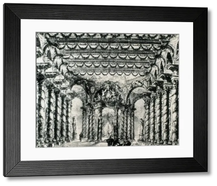 Framed Print : WAILLY, Charles de (1729-1798)