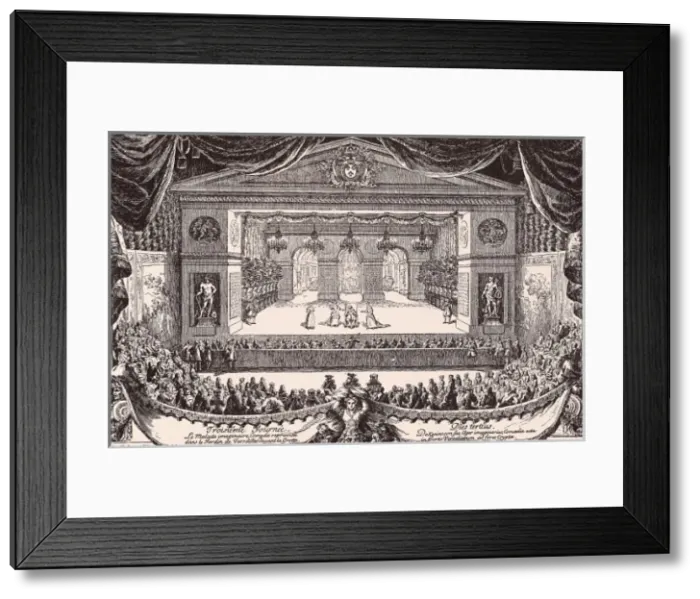 Framed Print : MOLIERE, Jean-Baptiste Poquelin, called (1622-1673) Framed Print : MOLIERE, Jean-Baptiste Poquelin, called (1622-1673)