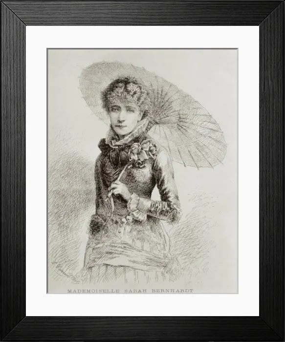 Framed Print : Sarah Bernhardt Framed Print : Sarah Bernhardt