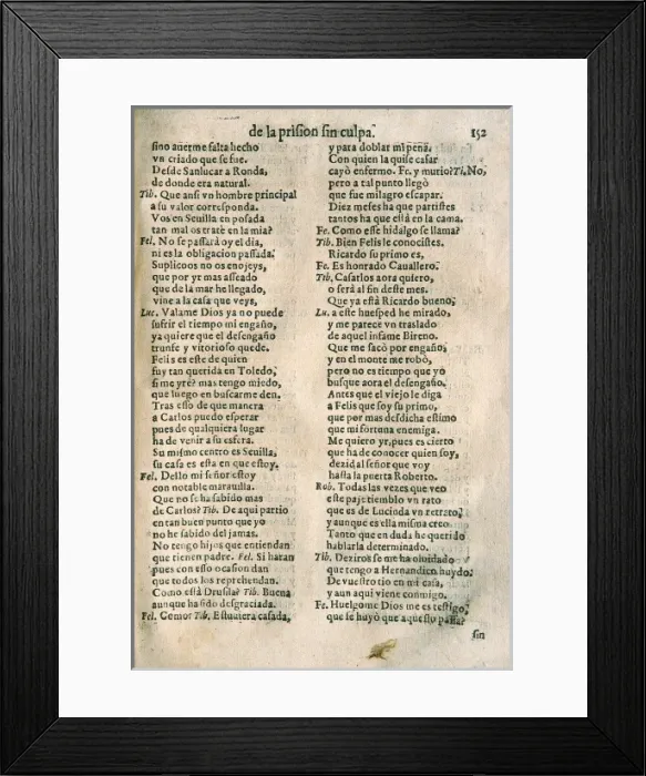 Framed Print : Vega Carpio, F lix Lope Framed Print : Vega Carpio, F lix Lope