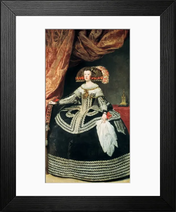Framed Print : Queen Mariana of Austria Framed Print : Queen Mariana of Austria