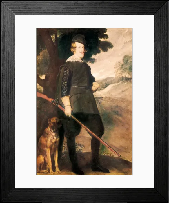 Framed Print : Philip IV as a Hunter Framed Print : Philip IV as a Hunter