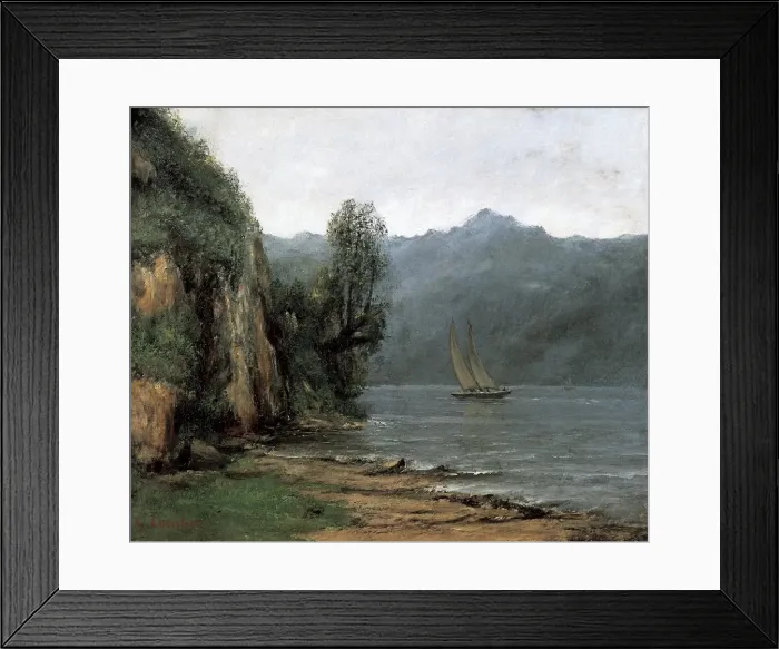 Framed Print : COURBET, Gustave (1819-1877) Framed Print : COURBET, Gustave (1819-1877)