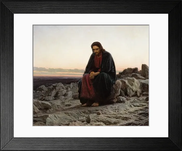 Framed Print : KRAMSKOI, Ivan Nikolaevich (1837-1887) Framed Print : KRAMSKOI, Ivan Nikolaevich (1837-1887)