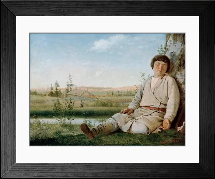 Framed Print : VENETSIANOV, Aleksey Gabrilovitch (1780-1847) Framed Print : VENETSIANOV, Aleksey Gabrilovitch (1780-1847)