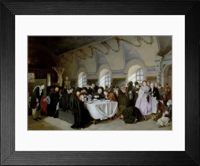 Framed Print : Perov, Vasily (1833-1882) Framed Print : Perov, Vasily (1833-1882)