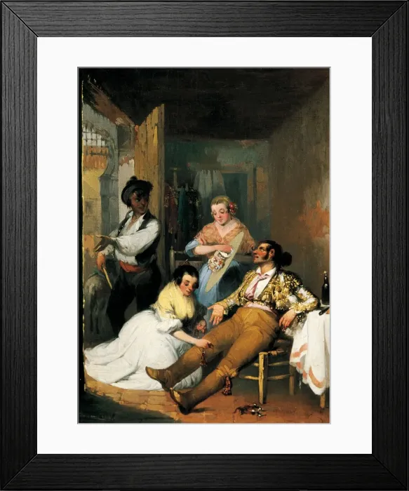 Framed Print : RODRIGUEZ de GUZMAN, Manuel (1818-1867) Framed Print : RODRIGUEZ de GUZMAN, Manuel (1818-1867)