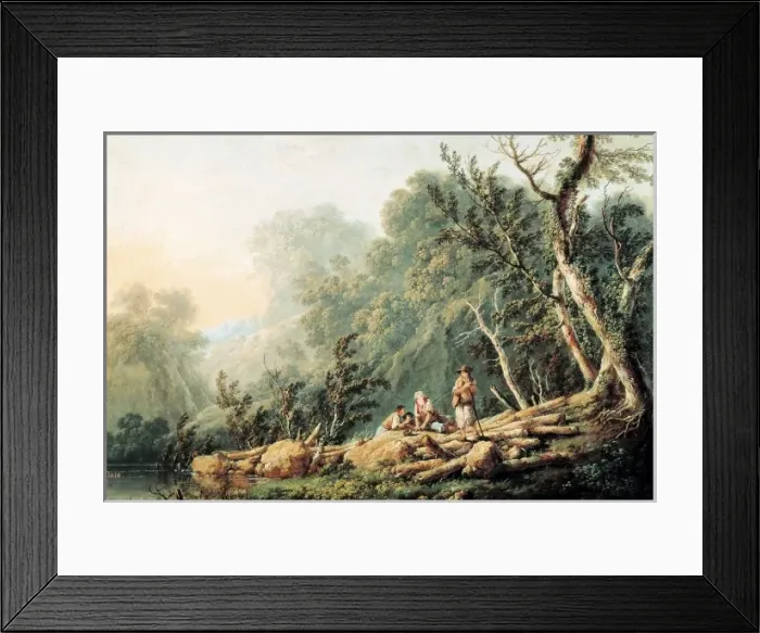 Framed Print : PILLEMENT, Jean (1728-1808) Framed Print : PILLEMENT, Jean (1728-1808)
