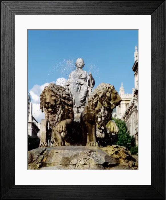 Framed Print : Cybeles Fountain, Madrid Framed Print : Cybeles Fountain, Madrid