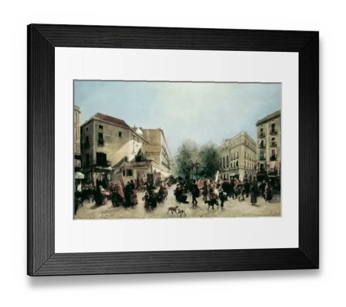 Framed Print : MARTI i ALSINA, Ramon (1826-1894) Framed Print : MARTI i ALSINA, Ramon (1826-1894)