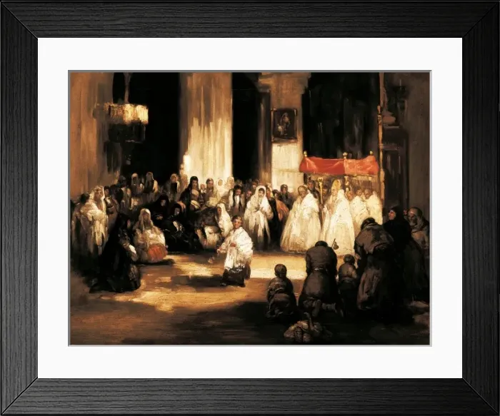 Framed Print : ALENZA y NIETO, Leonardo (1807-1845) Framed Print : ALENZA y NIETO, Leonardo (1807-1845)