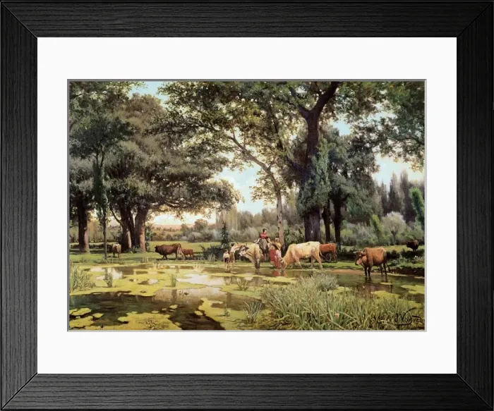 Framed Print : VAYREDA i VILA, Joaquim (1843-1894) Framed Print : VAYREDA i VILA, Joaquim (1843-1894)