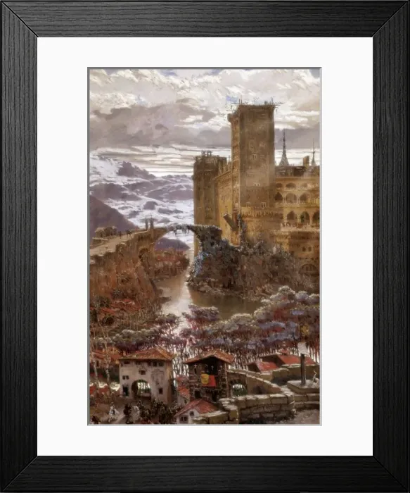 Framed Print : MUOZ i DEGRAIN, Antoni (1841-1924) Framed Print : MUOZ i DEGRAIN, Antoni (1841-1924)