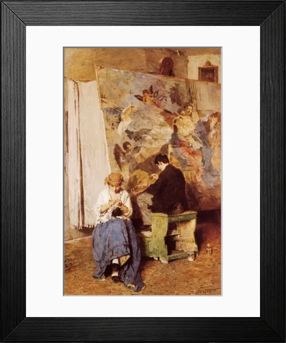 Framed Print : FAVRETTO, Giacomo (1849-1887) Framed Print : FAVRETTO, Giacomo (1849-1887)