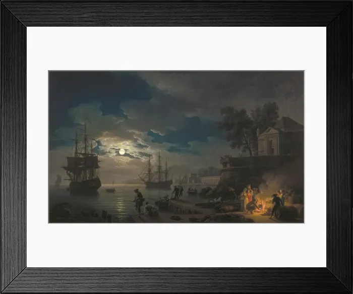 Framed Print : VERNET, Joseph (1714-1789) Framed Print : VERNET, Joseph (1714-1789)