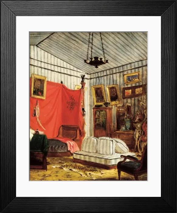 Framed Print : DELACROIX, EugSne (1798-1863) Framed Print : DELACROIX, EugSne (1798-1863)