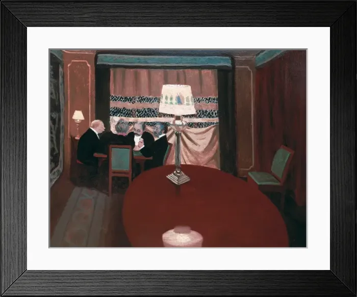 Framed Print : A Round of Poker Framed Print : A Round of Poker