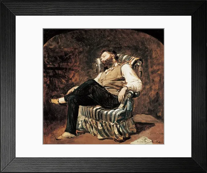 Framed Print : The Siesta Framed Print : The Siesta