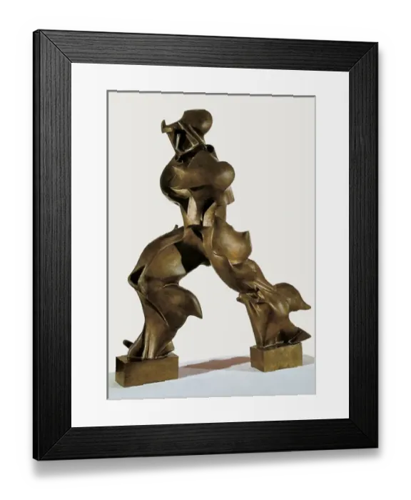 Framed Print : Unique Forms of Continuity in Space Framed Print : Unique Forms of Continuity in Space