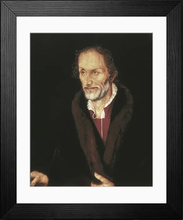 Framed Print : Cranach, Lucas the Younger (1515-1586). Philipp